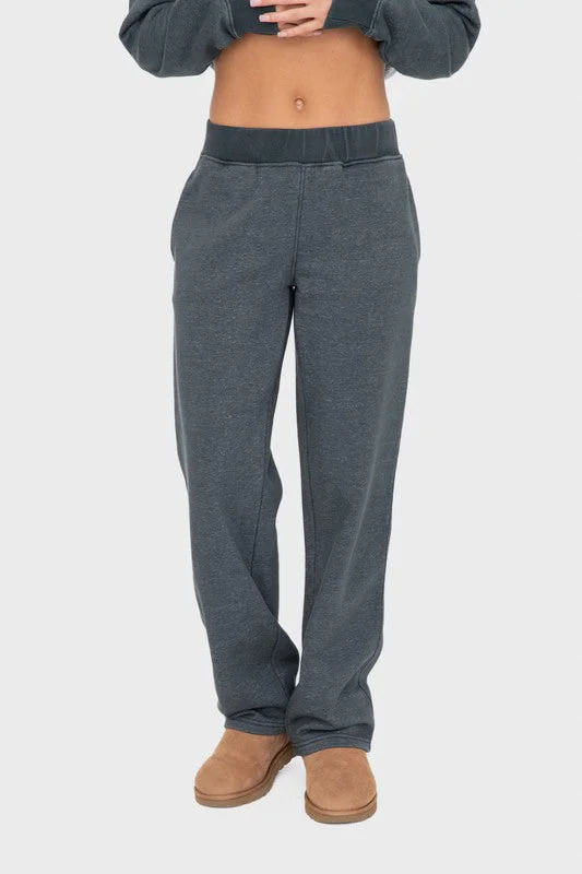 Weekend Deals That Impress Weekend Deals That Impress Mono B Elastic Waist Fleece Pants with Pockets Weekend Deals That Impress Weekend Deals That Impress Mono B Elastic Waist Fleece Pants with Pockets