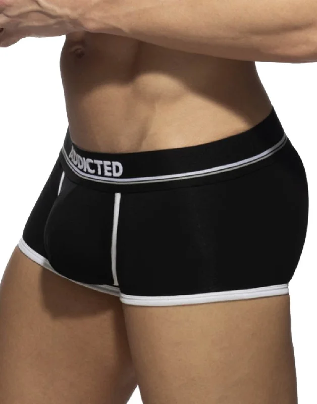 Addicted Black Cotton Trunk AD2228