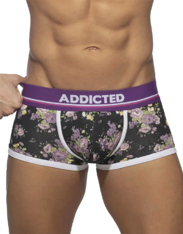 Addicted Violet Flowers Trunk AD1224