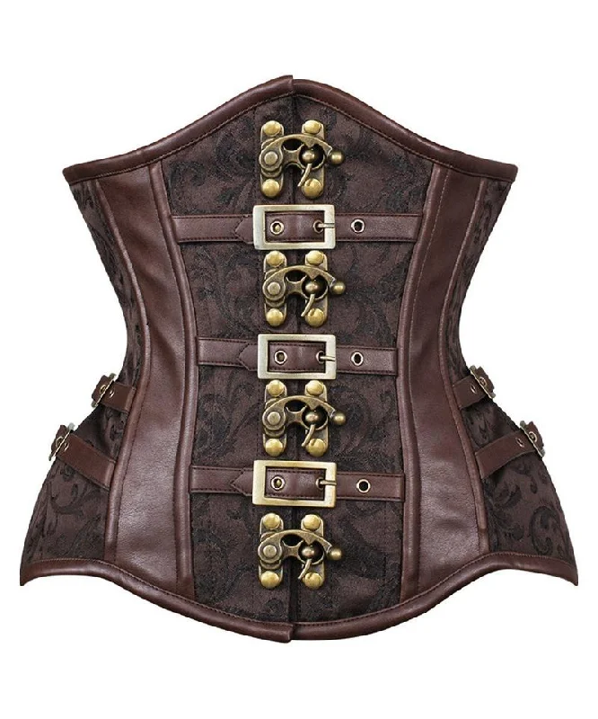 Admetaa New Curvy Waist Trainer with Buckle in Brocade