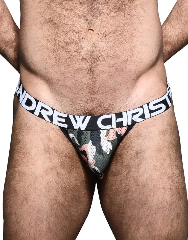 Andrew Christian Camouflage Mesh Active Jockw/ Almost Naked 92302