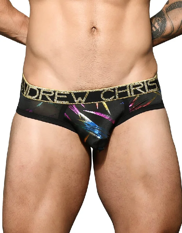 Andrew Christian Metallic Eclipse Brief w/ Almost Naked 92381