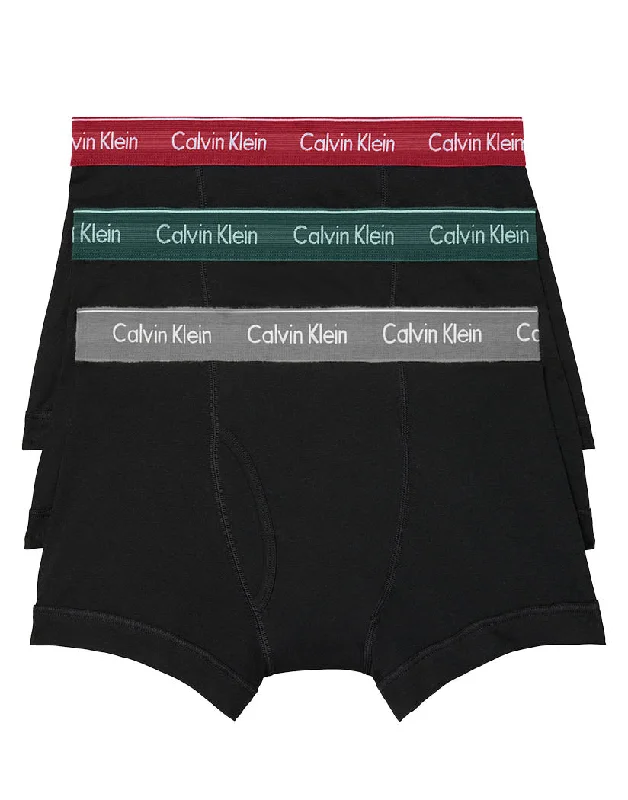 Calvin Klein Cotton 3-Pack Trunk NB4002