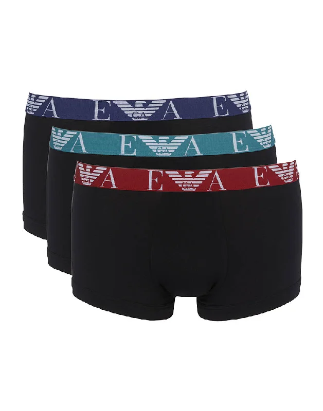 Emporio Armani Monogram 3-Pack Trunk 111357-21320