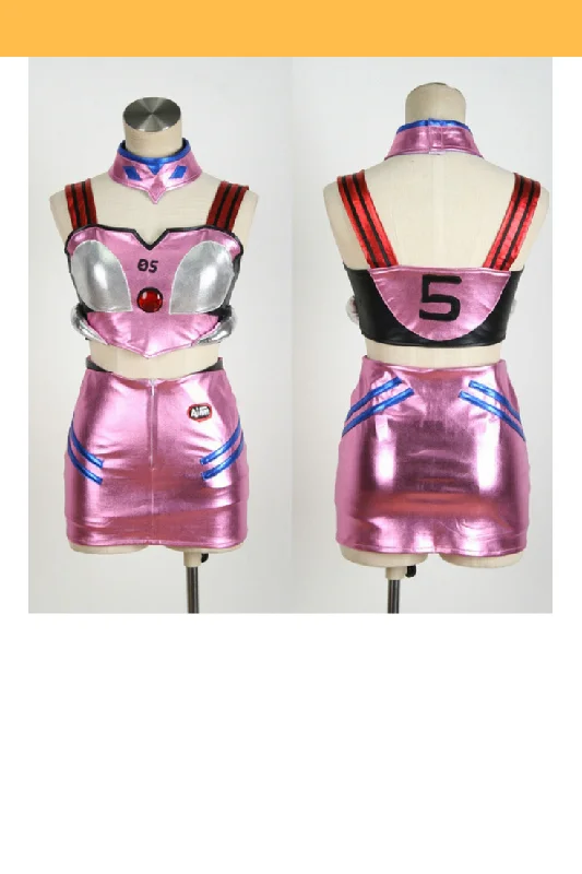 Neon Genesis Evangelion Mari Illustrious Racing Cosplay Costume