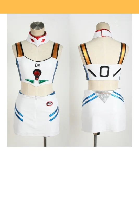 Neon Genesis Evangelion Rei Ayanami Racing Cosplay Costume