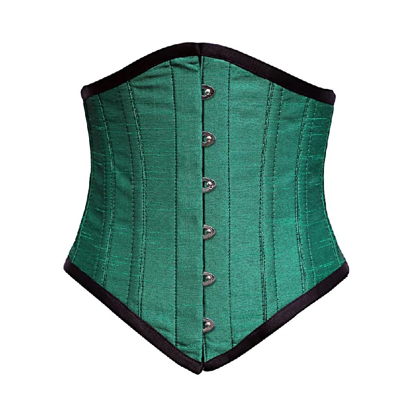 Jonas Sexy Underbust Green dupion Corset