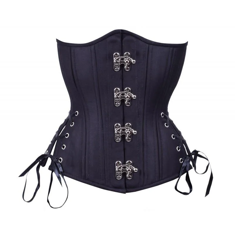 Luckhurst Black Cotton Underbust Corset