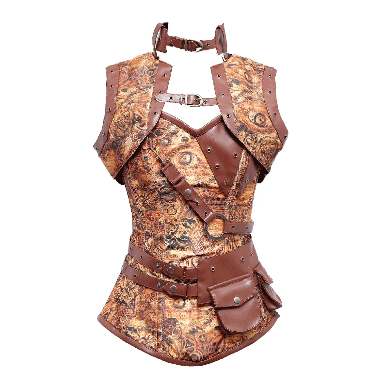 Mazler Steampunk Overbust Corset