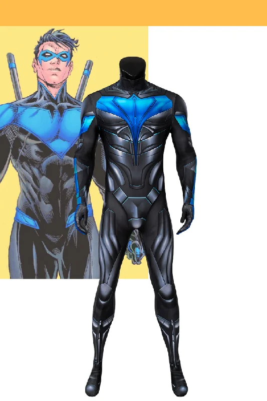 Nightwing Titans Digital Printed Cosplay Costume