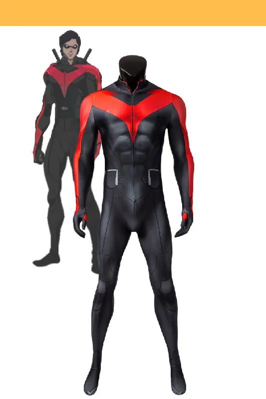 Nightwing Titans Judas Contract Digital Printed Cosplay Costume