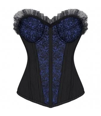 Oanie Gothic Overbust Fashion Corset With Cups