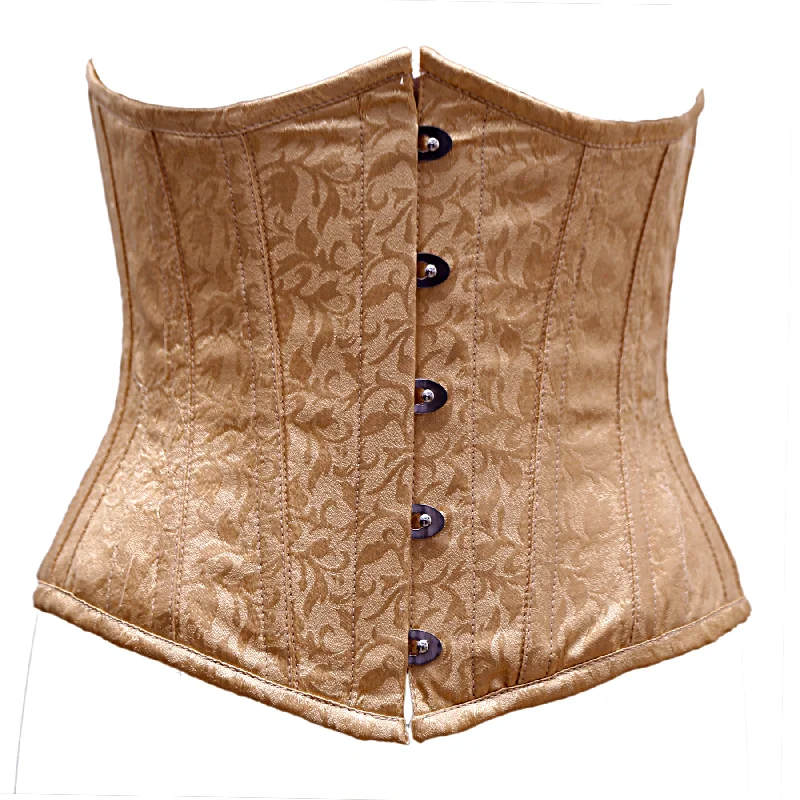 Rick Dark Beige Longline Underbust Corset