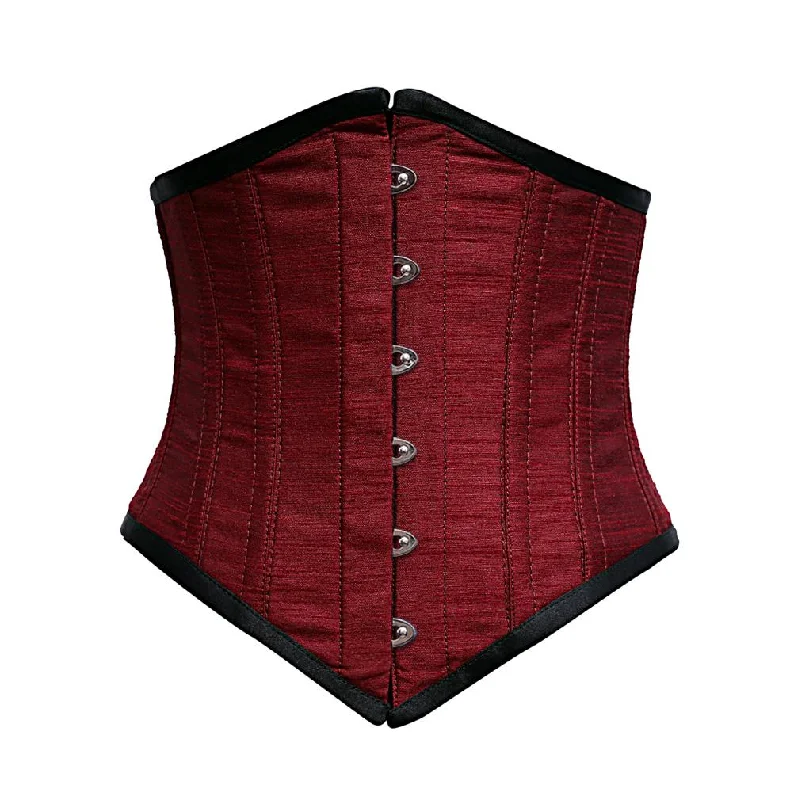 Sane Sexy Underbust Maroon dupion Corset