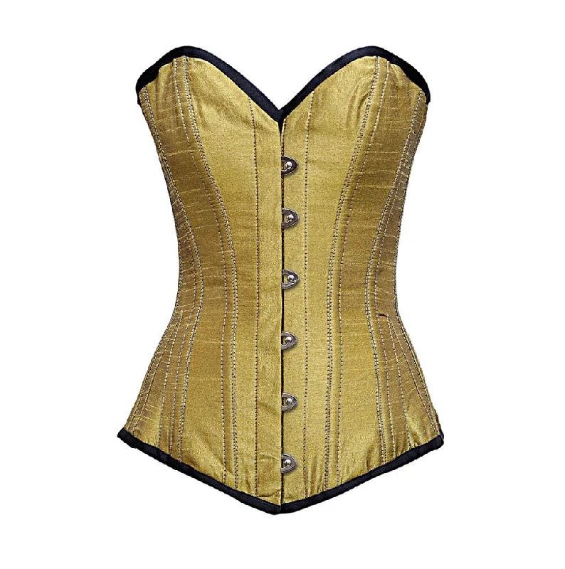 Tripper Gold dupion Longline Corset