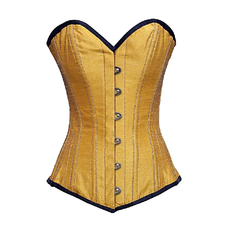 Watto Gold dupion Longline Corset