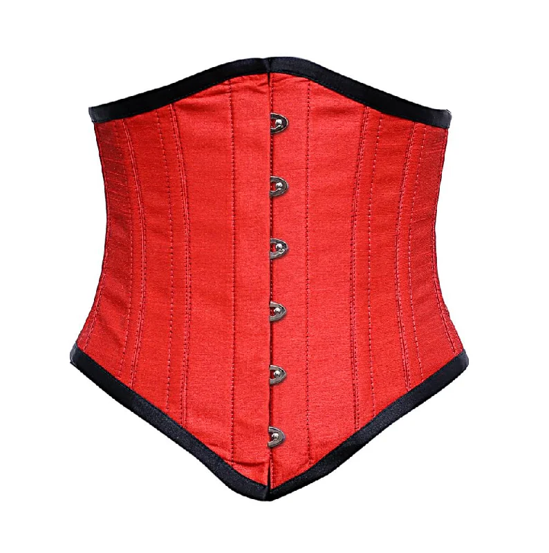 Zenner Sexy Underbust Red dupion Corset