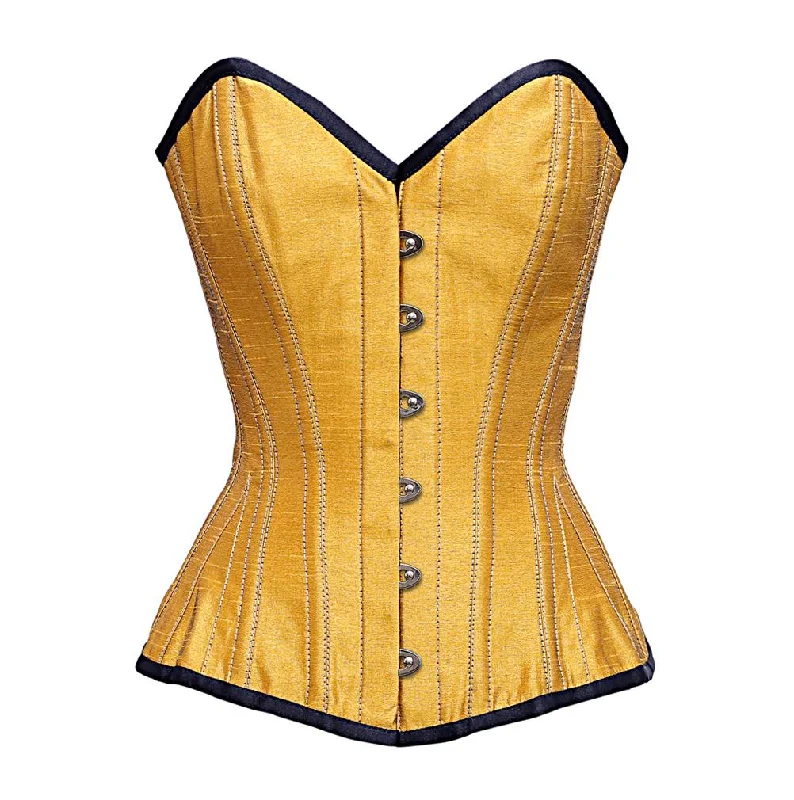 Zimmer Gold dupion Overbust Corset