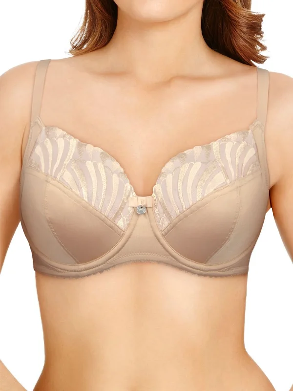 Embrace Side Support Bra - Nude