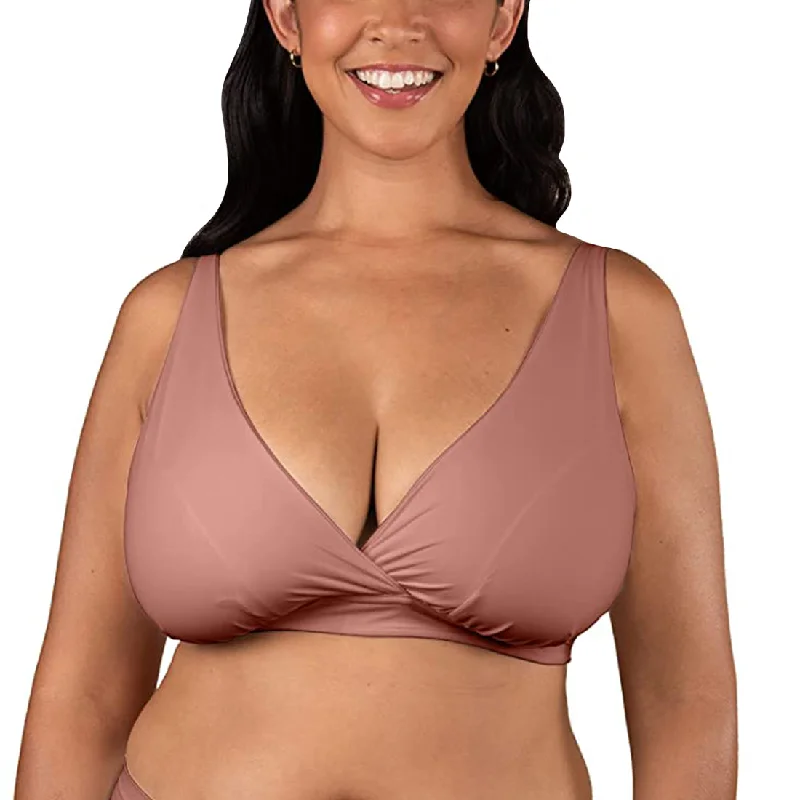 BRAVADO! DESIGNS Ballet FULL CUP Plunge Crossover Bra (1260VFC) - Roseclay