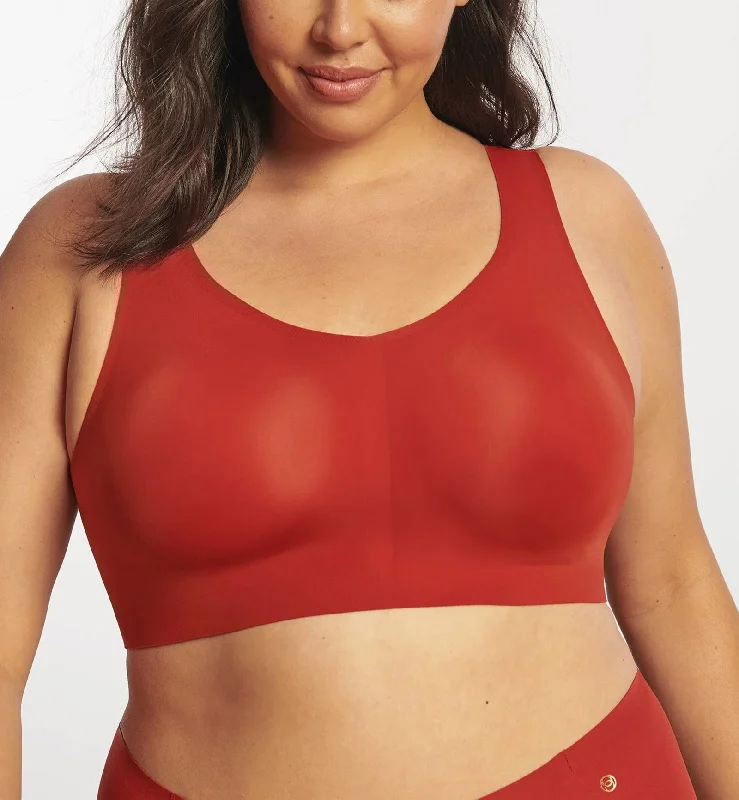 Evelyn & Bobbie DEFY V-Neck Bralette w/ Removable Pads (1728﻿) - Manzanita