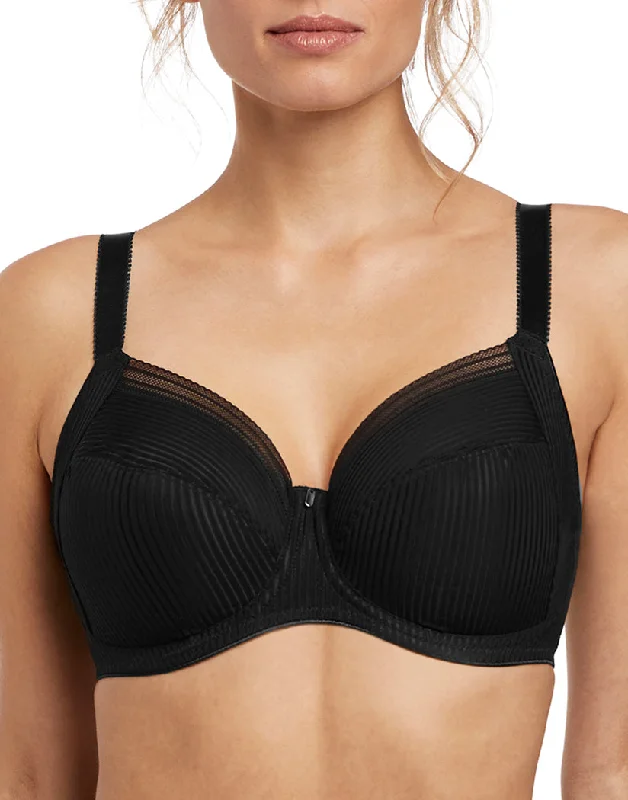 Fantasie Fusion Underwire Full Cup Side Support Bra Black FL3091