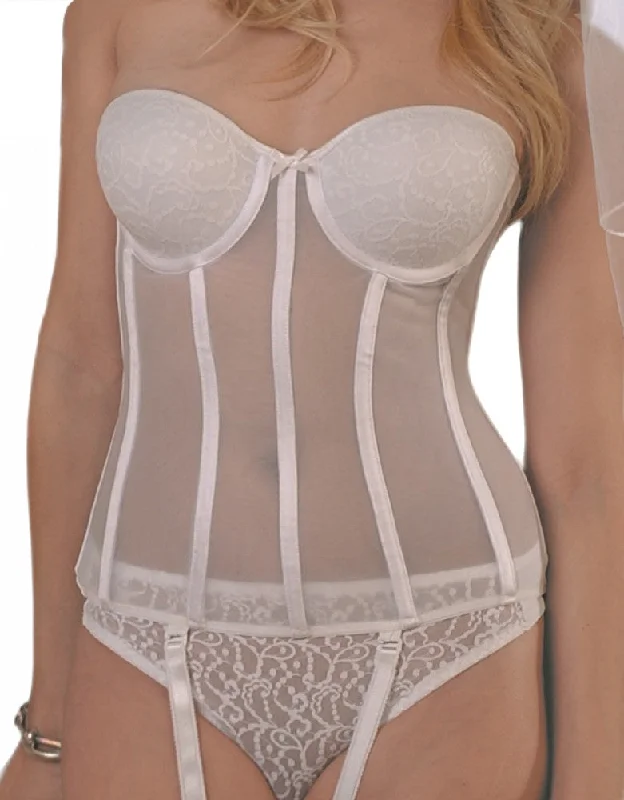 Carnival Full Coverage Sheer Torsolette Lace Cups 429