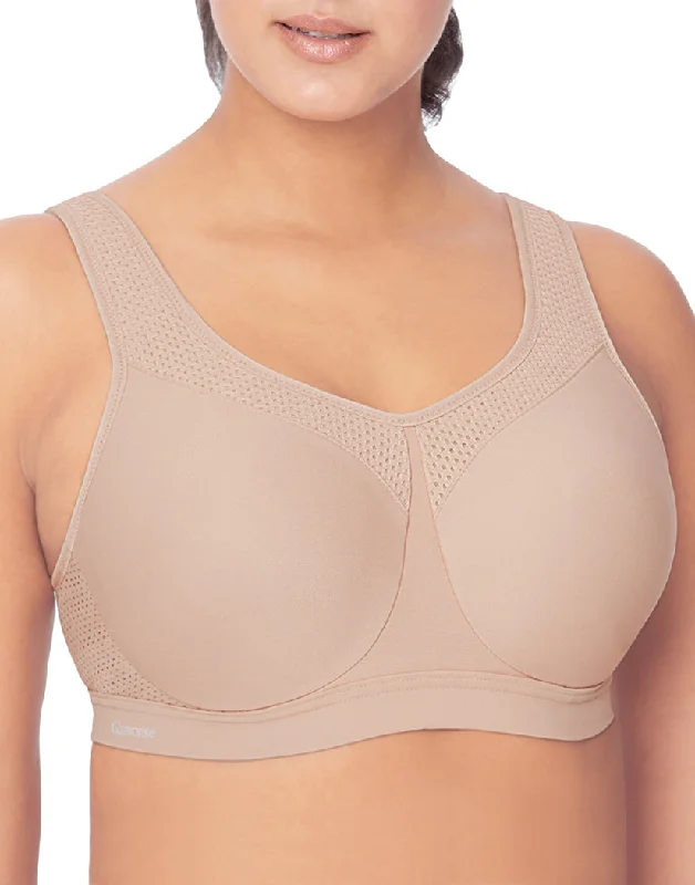 Glamorise Sport Underwire High Impact Bra Cafe - 9066