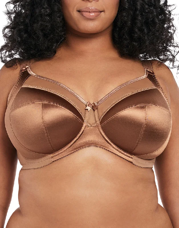 Goddess Keira Underwire Banded Bra Cinnamon GD6090