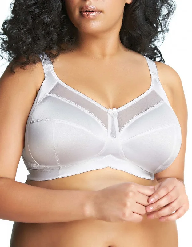 Goddess Keira Soft Cup Bra White GD6093