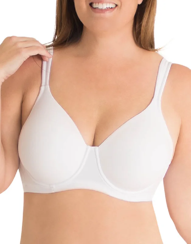 Leading Lady The Brigitte Molded Padded T-Shirt Bra White 5028