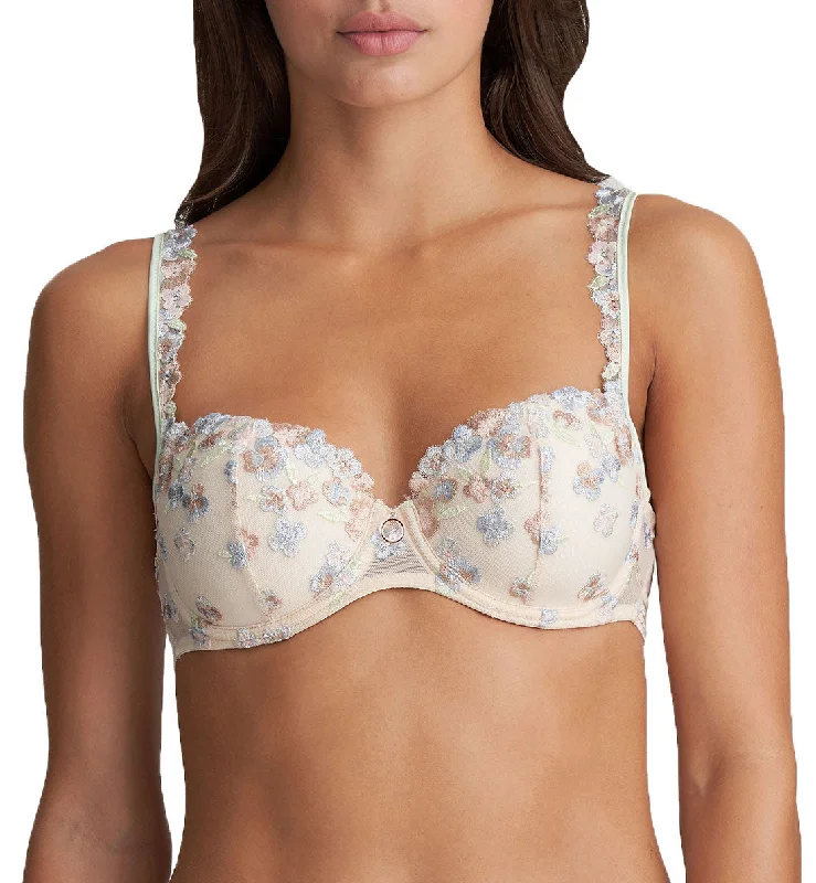 Marie Jo Nathy Padded Balcony Underwire Bra (0102489) - Pearled Ivory