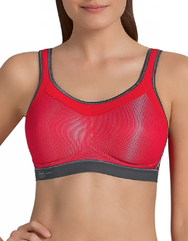 Anita Maximum Support Momentum Sports Bra Red 5529