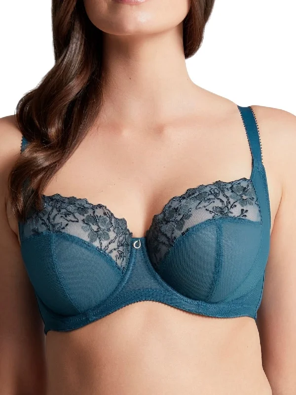 Emilia Full Cup Bra - Midnight Teal