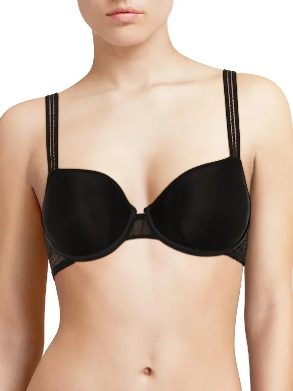 Maddie Half Cup Memory Bra - Black