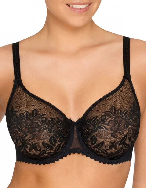 PrimaDonna Divine Seamless Lace Bra Black 0162650