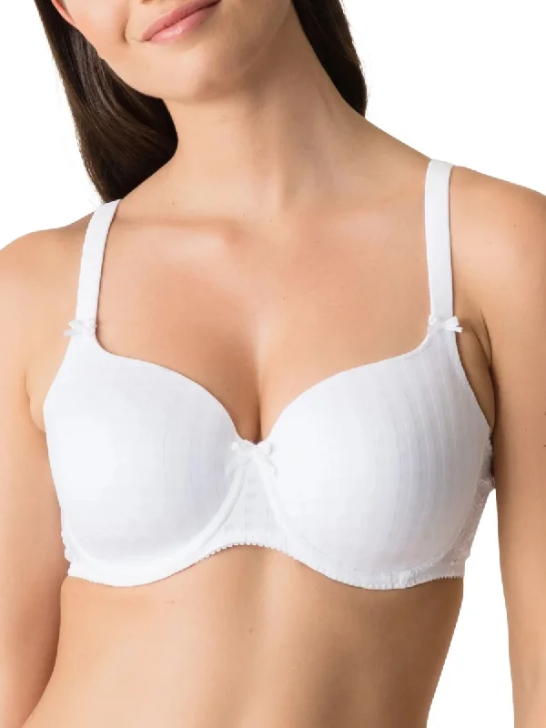 Madison Heartshape Bra - White