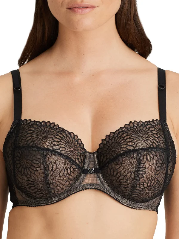 Sophora Full Cup Bra - Black