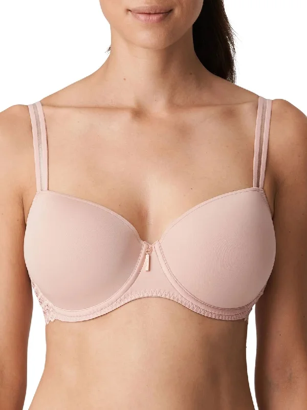 East End Padded Balcony Bra - Powder Rose