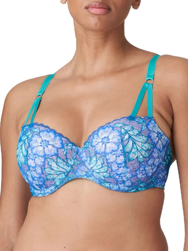 Morro Bay Balcony Bra - Mermaid Blue