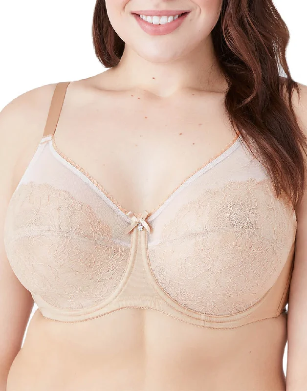 Wacoal Retro Chic Full Figure Underwire Bra Toast 855186