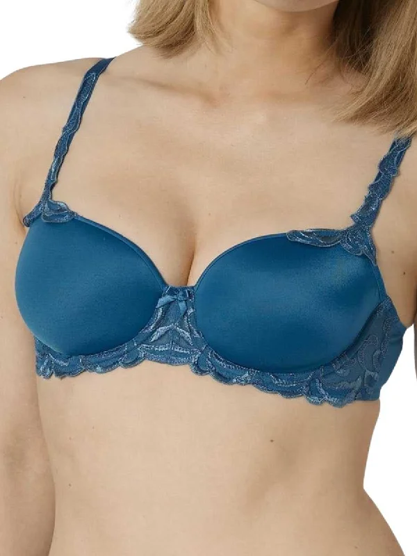 Modern Finesse WP Bra - Mykonos Blue