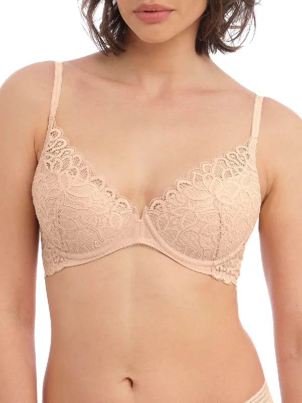 Raffine Plunge Bra - Frappe